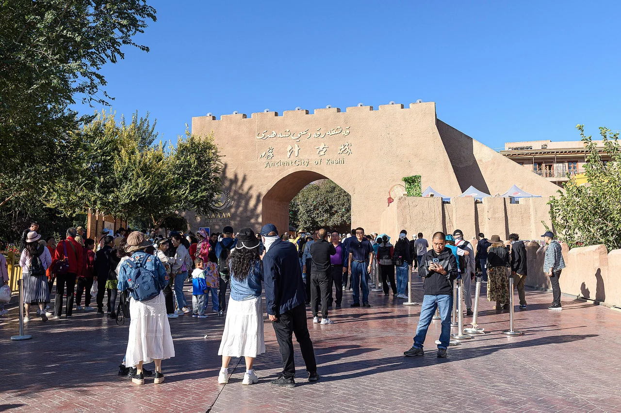 Kashgar Old City, east gate