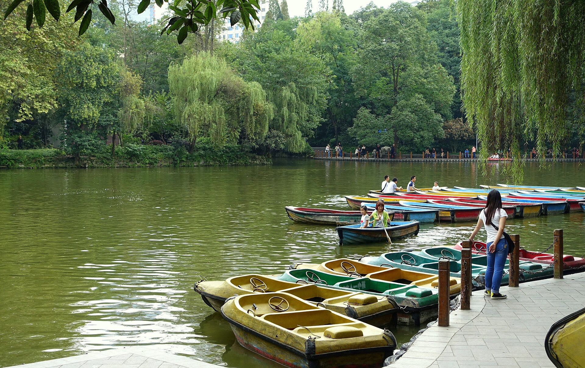People's Park Chengdu in Chengdu
