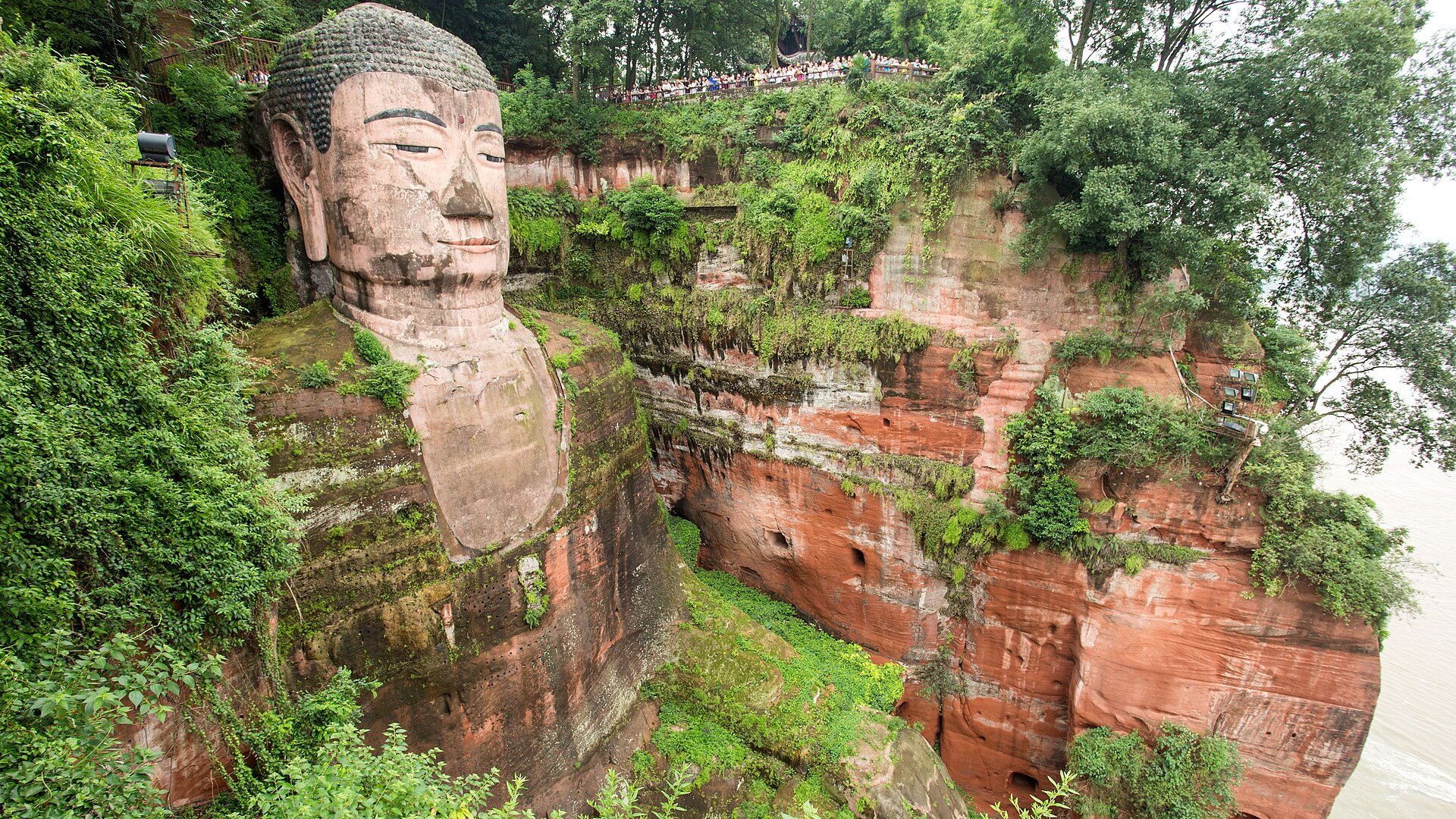 Leshan Giant Buddha in Chengdu