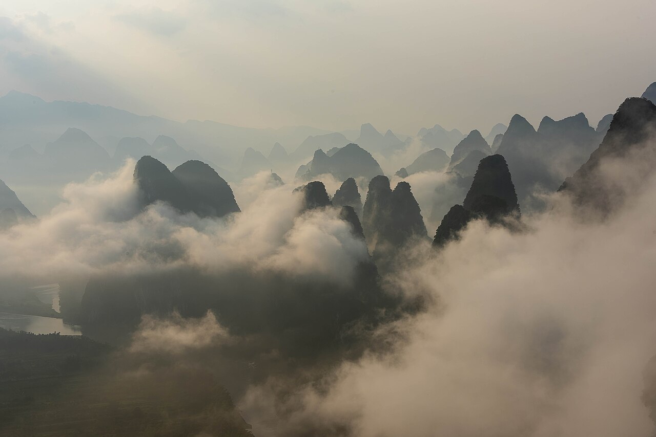 Xianggong Mountain in Guilin