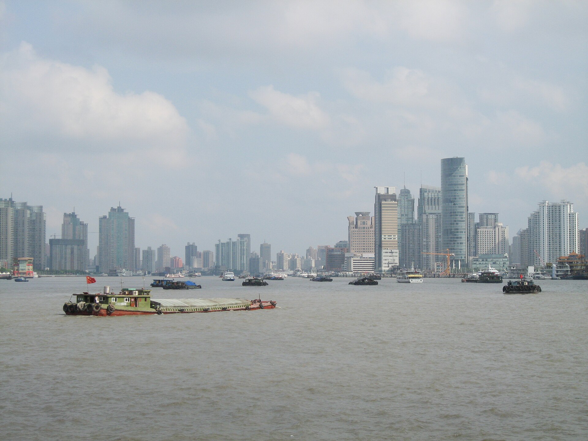 Huangpu River in Shanghai