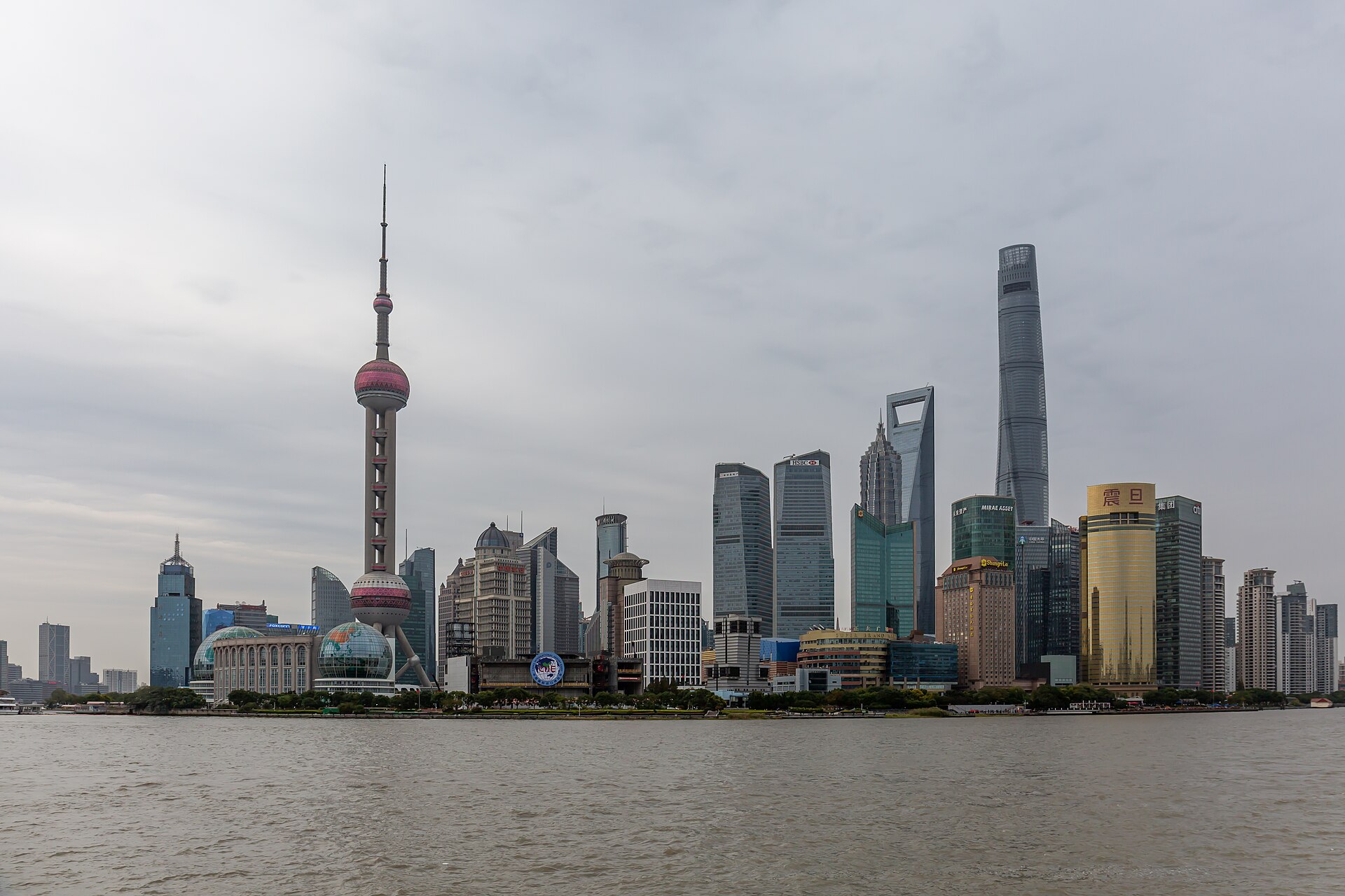 Lujiazui in Shanghai
