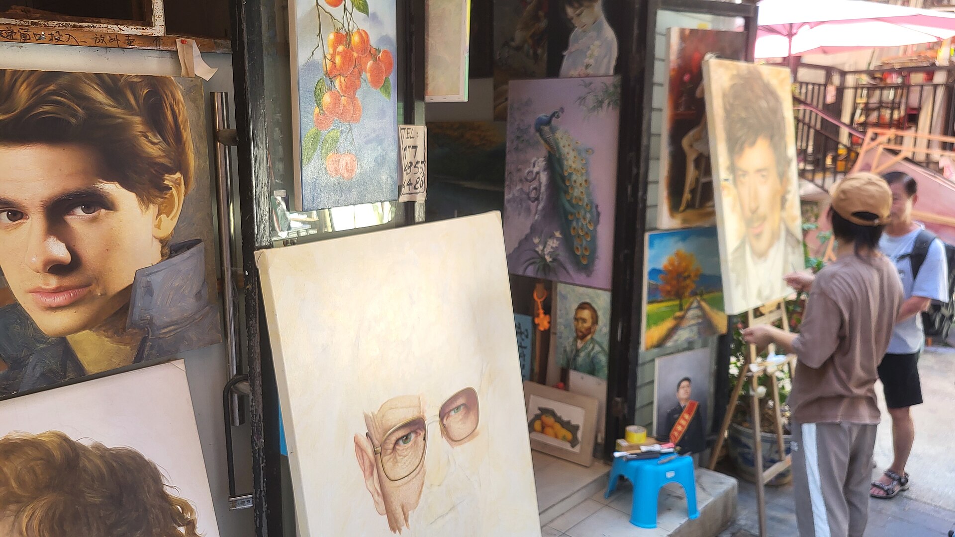 Dafen Oil Painting Village in Shenzhen