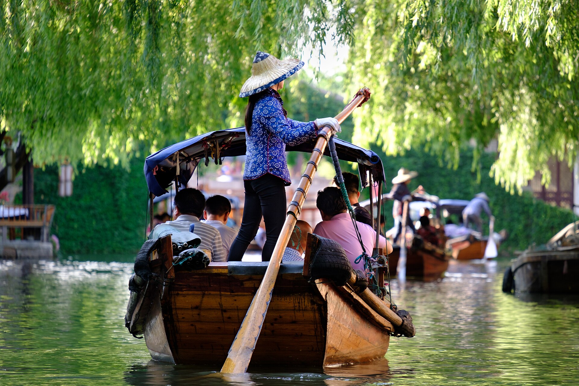 Zhouzhuang Water Town in Suzhou