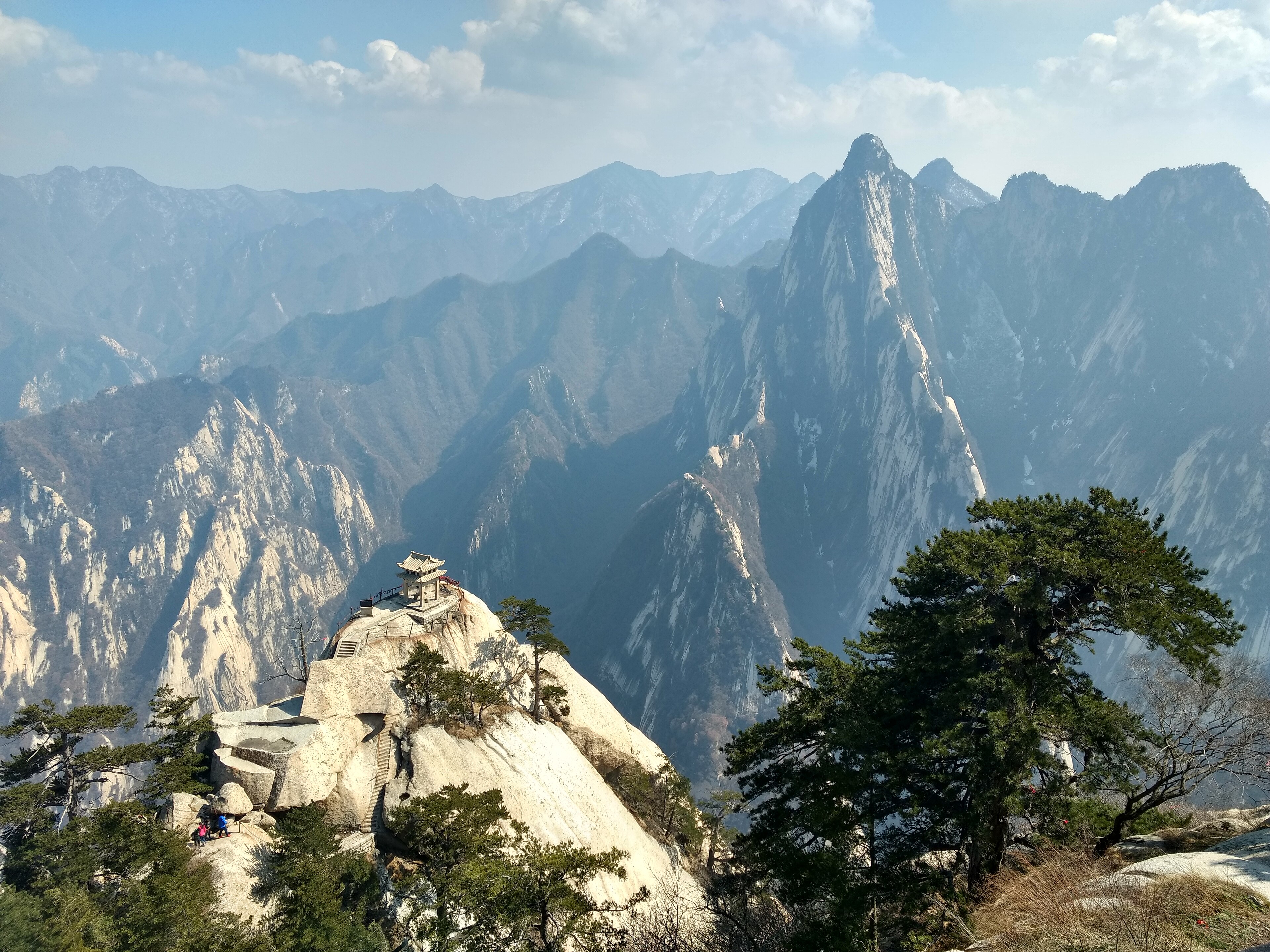 Mount Huashan in Xi'an