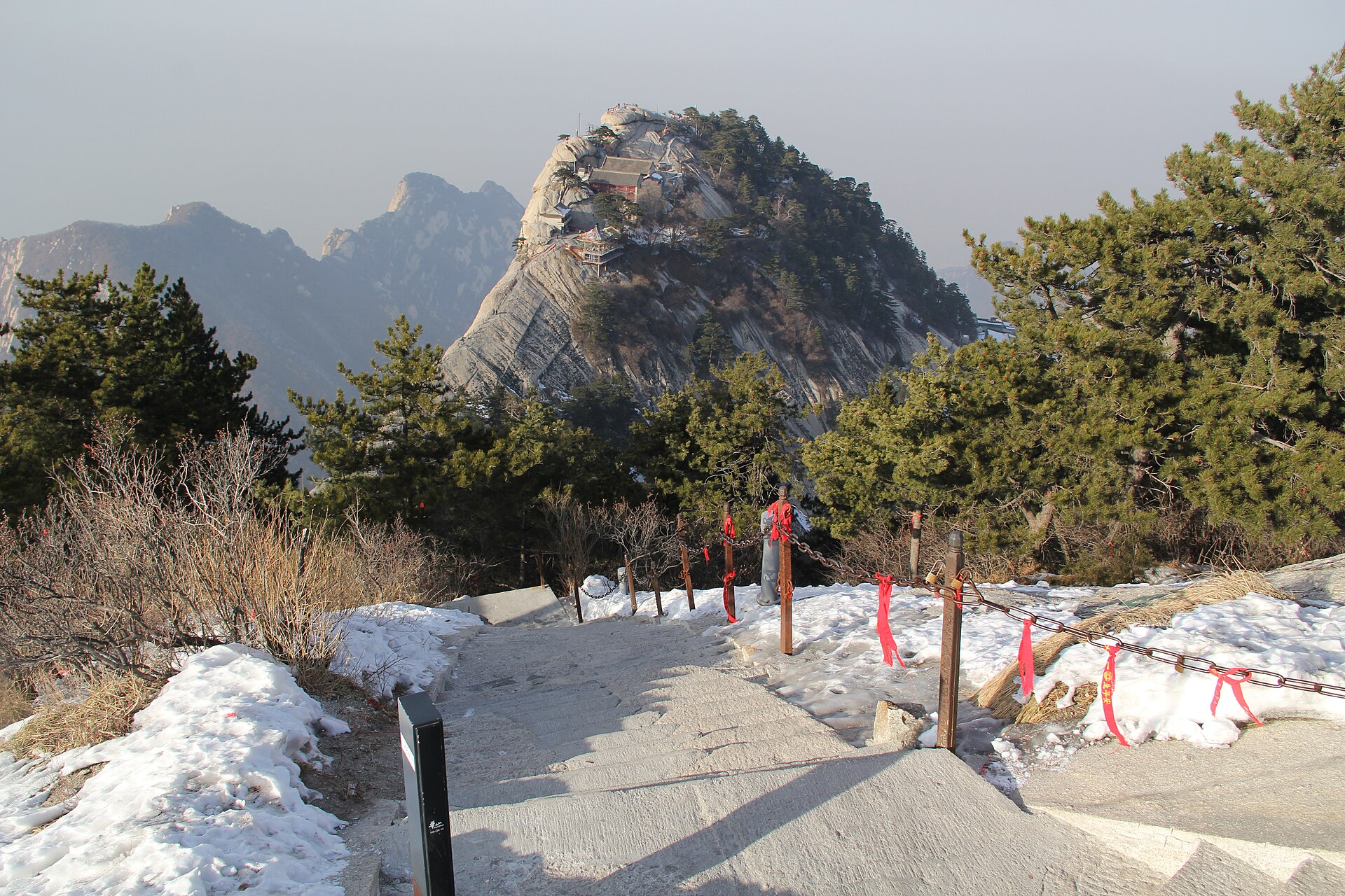 Mount Huashan in Xi'an