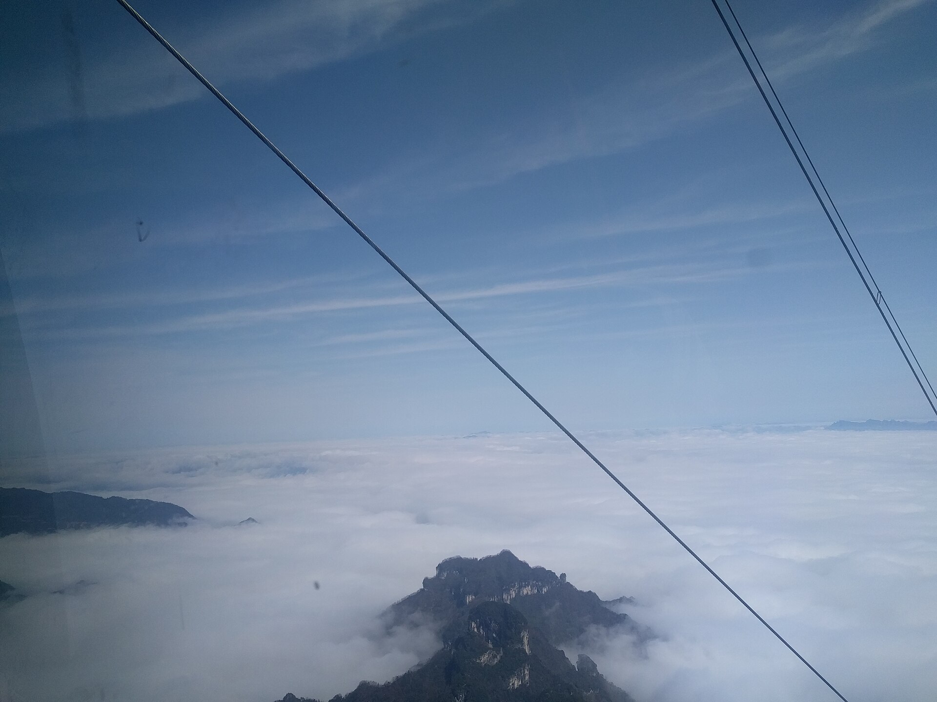 Tianmen Mountain in Zhangjiajie