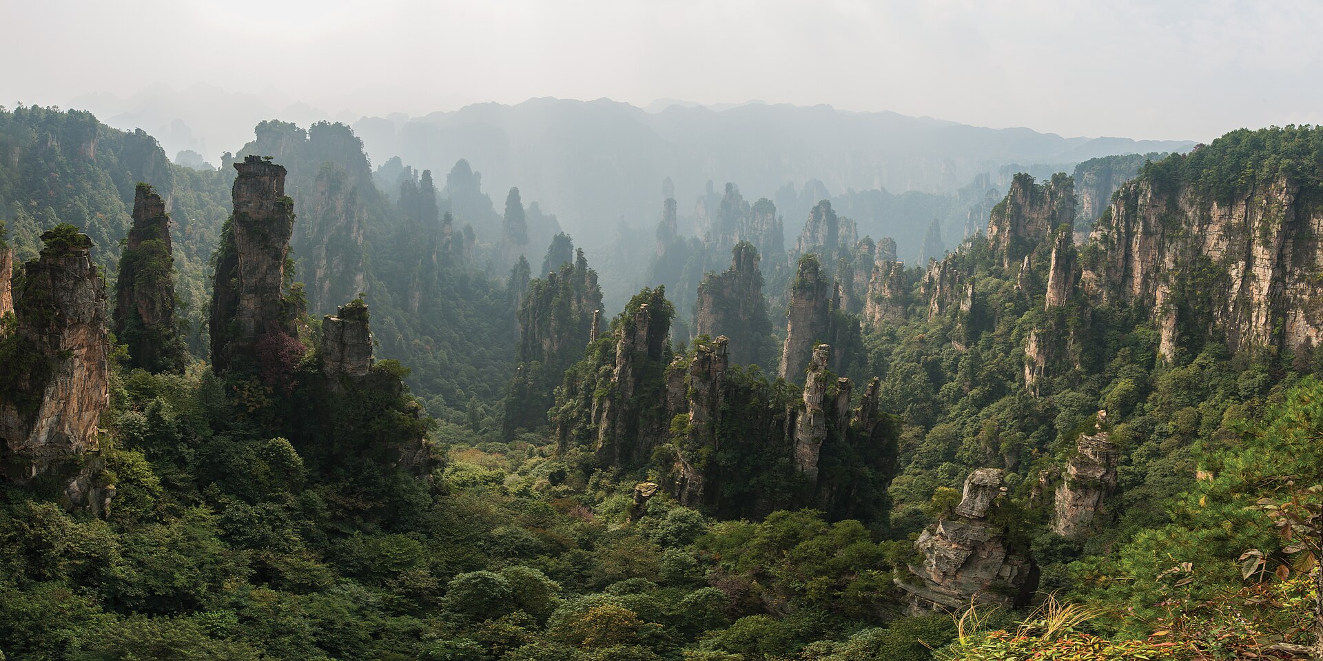 Tianzi Mountain in Zhangjiajie