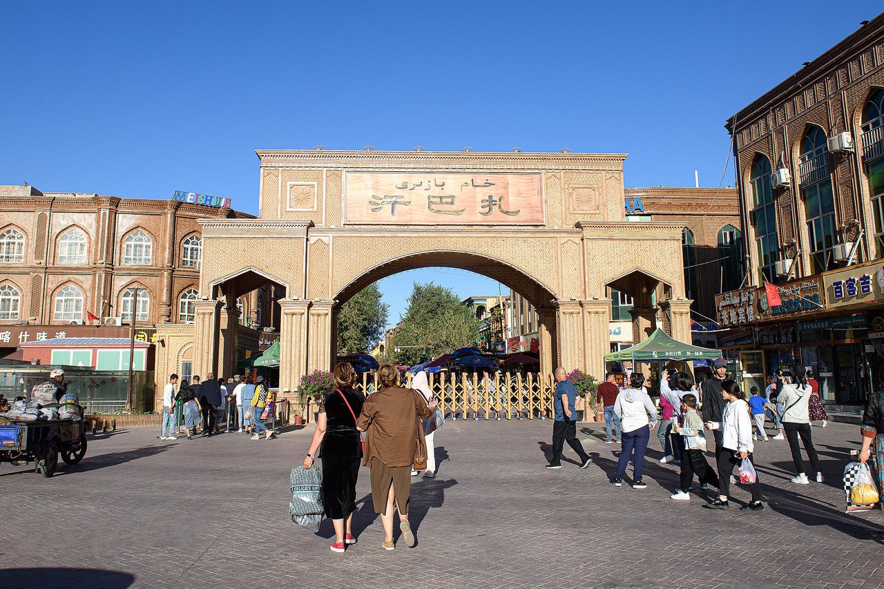 Khan Bazaar gate, Kashgar