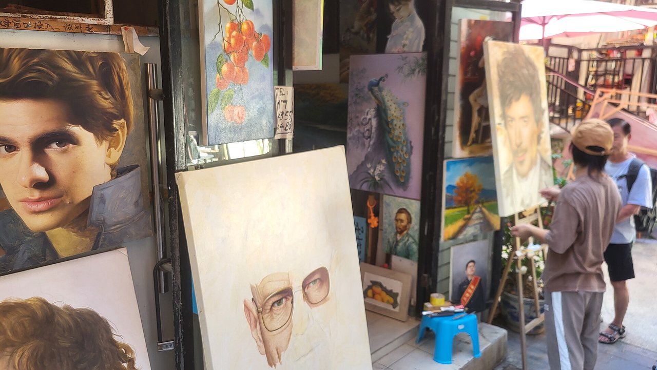 Dafen Oil Painting Village in Shenzhen