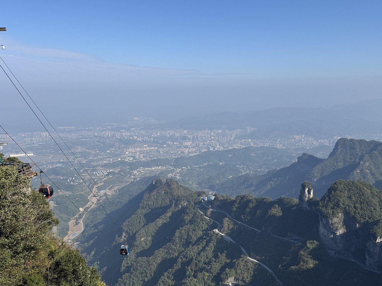 Tianmen Mountain in Zhangjiajie