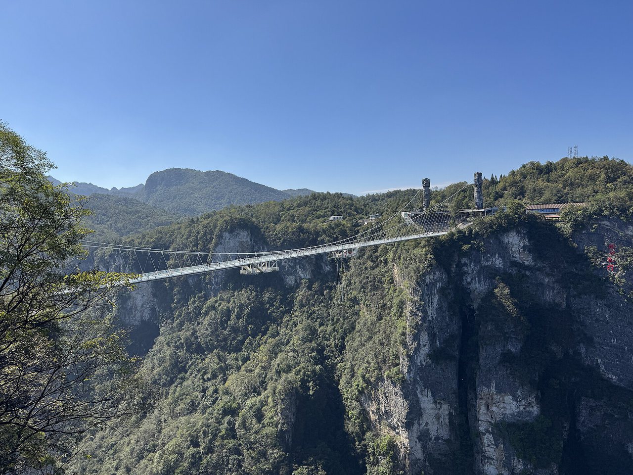 Grand Canyon Glass Bridge in Zhangjiajie
